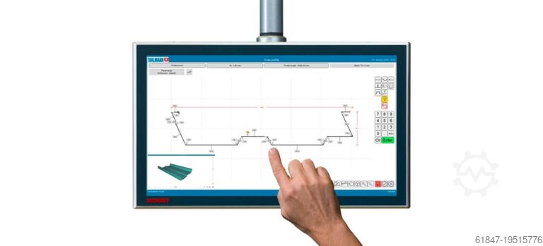 Περιστρεφόμενη μηχανή κάμψης Thalmann Vorführmaschine Doppelbieger TD 150 / 6,4 m