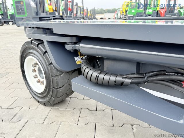 Four-way forklift Combilift C4000 GAS DUPLEX 4600 FREE-LIFT CABIN