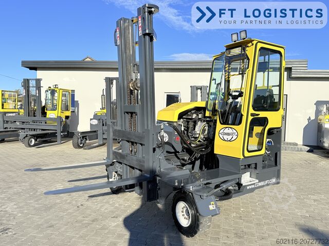 Four-way forklift Combilift C3000XL DUPLEX FREE LIFT GAS POSITIONER