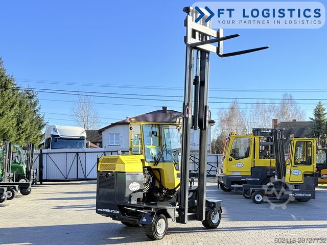 Four-way forklift Combilift C3000XL DUPLEX FREE LIFT GAS POSITIONER