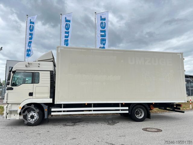 Камион-фургон MAN TGM 15.290LL/ 7,25m Koffer 2,75m hoch/nur 94 tkm