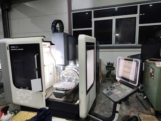 CNC καθολικό κέντρο κατεργασίας DECKEL MAHO DMU 50