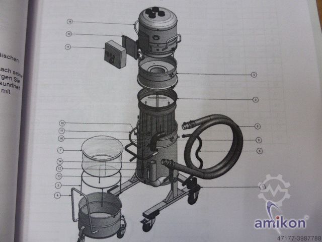 Industrial vacuum cleaner Ringler Kärcher RI 331 D3 IE2-K1 eR-S neu u. OVP (2351)