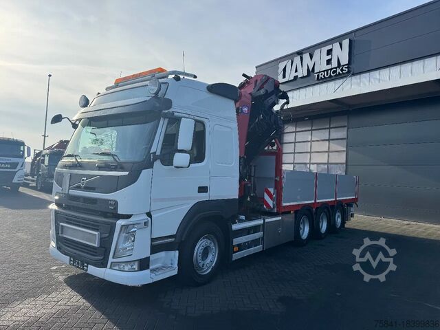 Autokrāna kravas automašīna Volvo FM 500 8x4 HMF 5020-K6 + JIB FJ 1000-5
