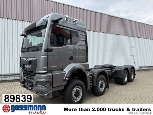 שלדת משאית MAN TGS 41.520 8x8 BB CH, Hohe Bauart, 6-Sitzer,