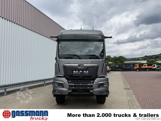 שלדת משאית MAN TGS 41.520 8x8 BB CH, Hohe Bauart, 6-Sitzer,