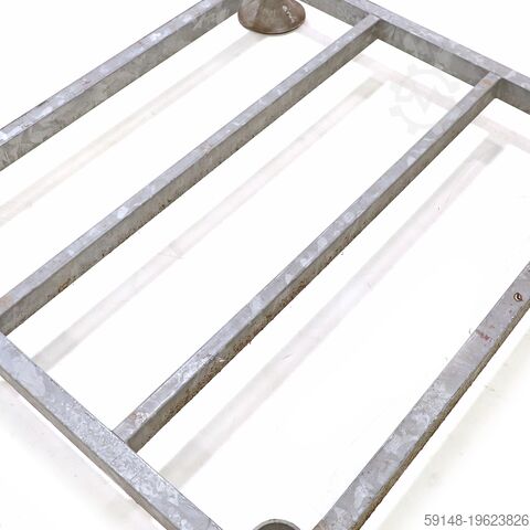 Pallet a piantane usati, struttura mobile adatta per piantane da 60,3, L: 1300, P: 1130, H: Kruizinga 98-506GB
