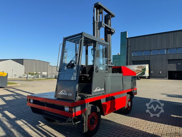 Bočni viljuškar Linde S50 //Duplex 4850 mm //
