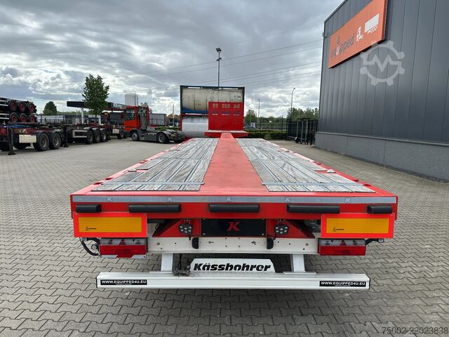Platform römorku KAESSBOHRER new and unused Heavy-Duty flatbed / 690cm exten...