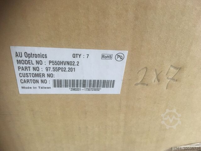 พวงมาลัย AUO AU Optronics P550HVN02.2