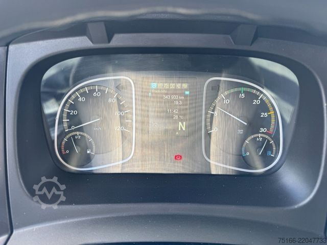 Camion bâché MERCEDES-BENZ ATEGO 821 L Pritsche 5,10 m*Luft HA*Klima*E 6D