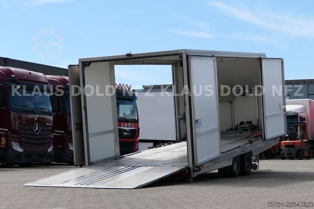 Автомобільний автовоз-причіп  Moetefindt Autotransporter Kofferaufbau