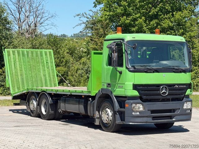 شاحنة سحب MERCEDES-BENZ ACTROS 2532 * Pritsche 7,70 m * 6x2