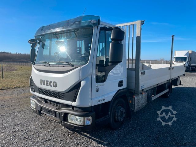 Furgoneta pick-up IVECO ML75E21/P Eurocargo E6 Pritsche,1.Hand,196Tkm