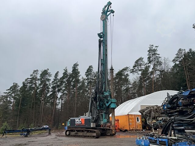 бурова установка Delmag RH 18 on Sennebogen SR 25T