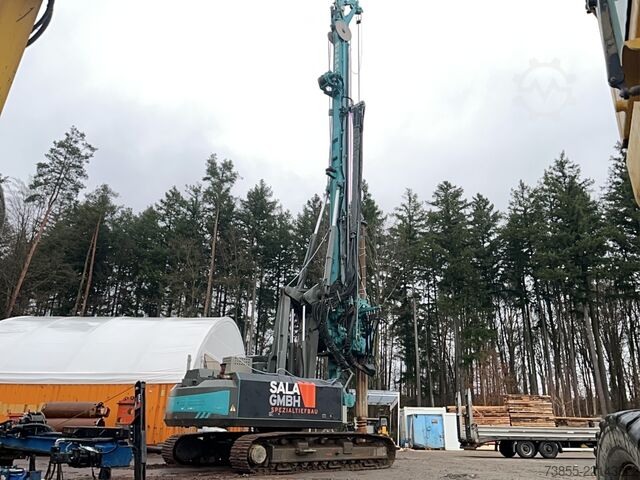 бурова установка Delmag RH 18 on Sennebogen SR 25T