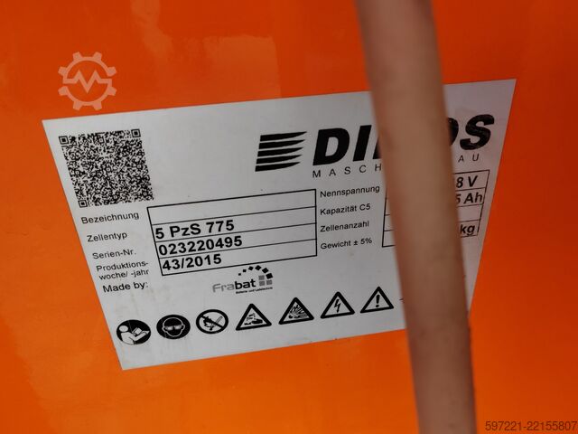 前移式叉车 Dimos ESS25/36 P-PU Schubmastatpler Res. M.W 05.26