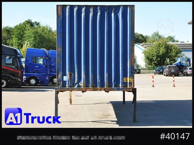 Caja intercambiable con estructura de caja KRONE BDF 7,82 Container, 2700mm Innenhöhe, Portaltür