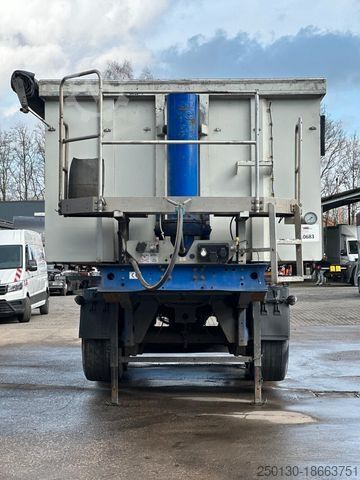 Tipper semitrailer LANGENDORF SKA 24/30 Alu-Thermo-Kippauflieger, Liftachse