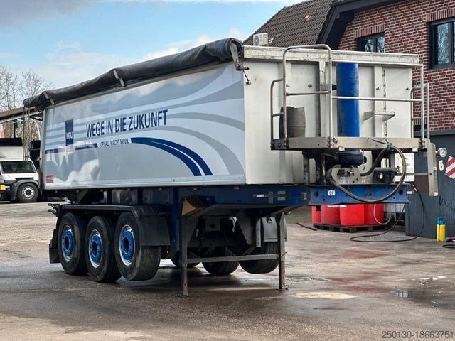 Kipper Auflieger LANGENDORF SKA 24/30 Alu-Thermo-Kippauflieger, Liftachse