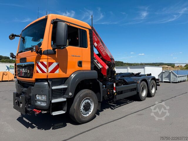 Anden MAN TGS 33.400 6x6 Winterdienst, Kran Fassi ,Meiller