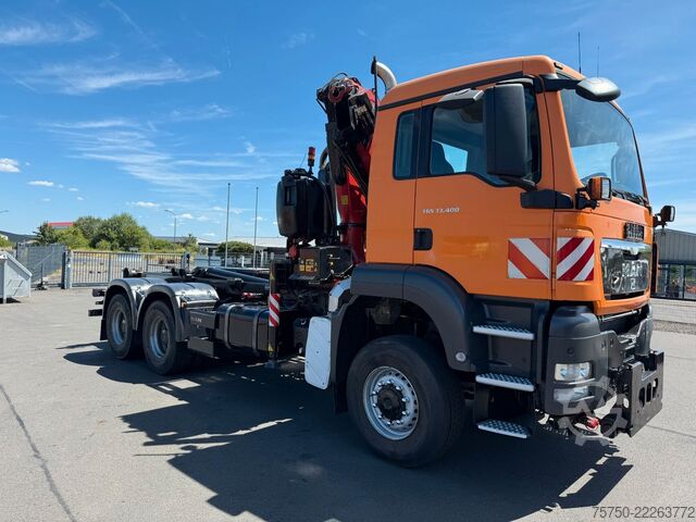 Anden MAN TGS 33.400 6x6 Winterdienst, Kran Fassi ,Meiller