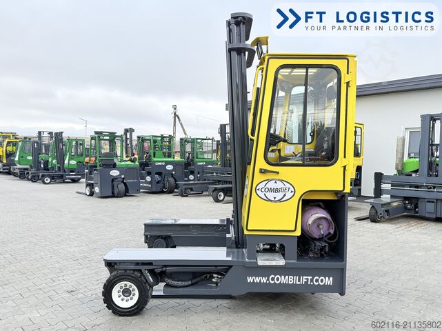 4-way forklift Combilift C4000 GAS DUPLEX 4600 FORK POSITIONER
