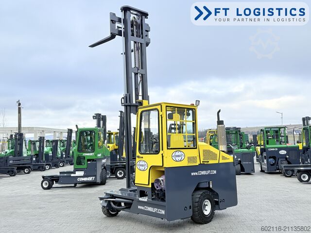 4-way forklift Combilift C4000 GAS DUPLEX 4600 FORK POSITIONER