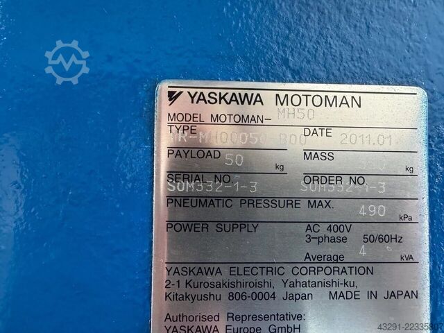  Yaskawa Motoman MH50 DX100