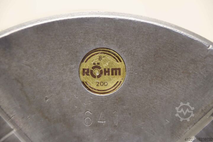 四爪卡盘 Röhm** Ø 200 mm Camlockbefestigung