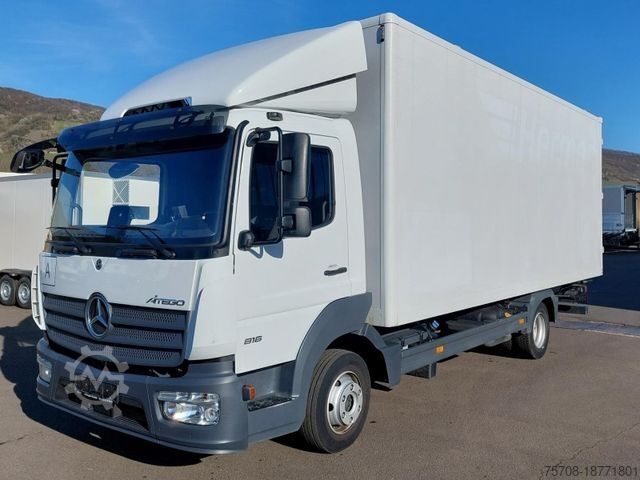 Kaste furgons MERCEDES-BENZ 816 Atego*6,2 m Möbelkoffer*Türen*Kamera*57 Tkm
