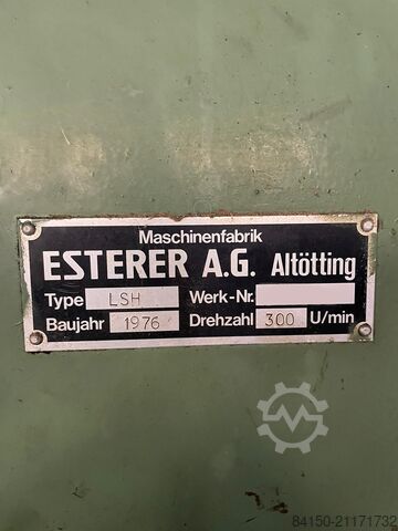 Gergaji gater dengan bingkai ayun Esterer LSH 65