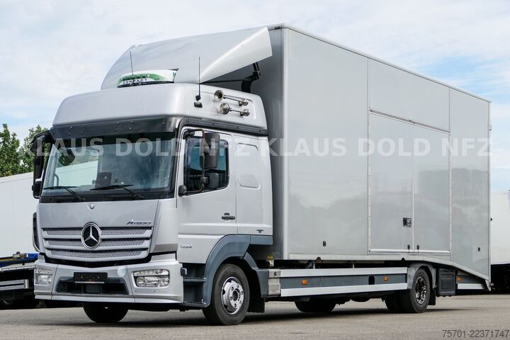 Autotransporter LKW MERCEDES-BENZ Atego 1224 geschloss. Autotransp. Scheckheft !
