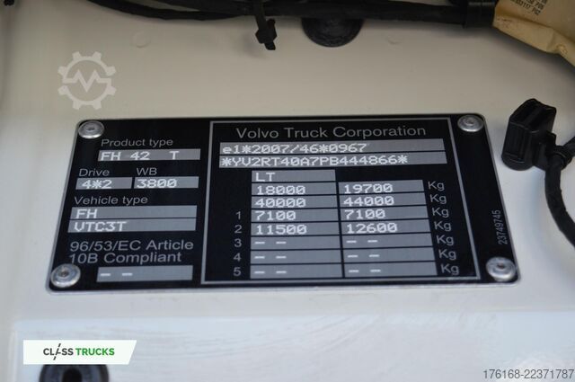 стандартен влекач VOLVO FH 500 Globetrotter XL Varios