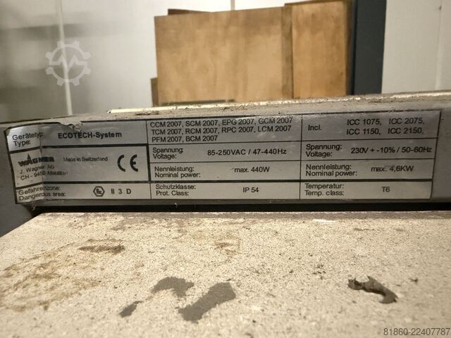 Pulveranlage Wagner Ecotech- System