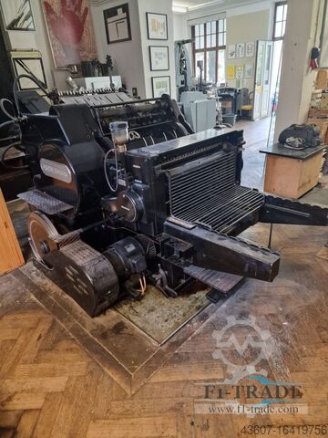 Vrelec za tiskanje črk DIE Cutter Heidelberg S