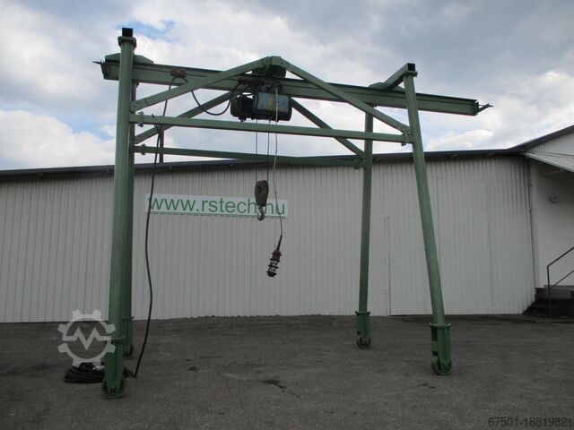 Portálový žeriav, interiérový žeriav, žeriavy BALCANCAR Portalkran Hallenkran Krane 1000 kg (3167)