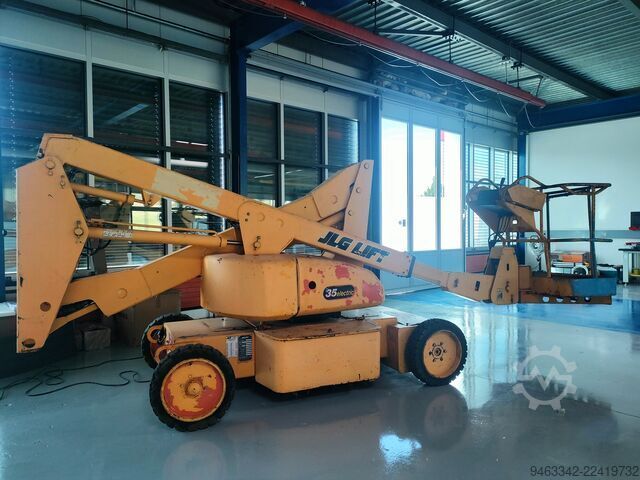منصة عمل تلسكوبية JLG Electric Boom lift Articulated E35 n