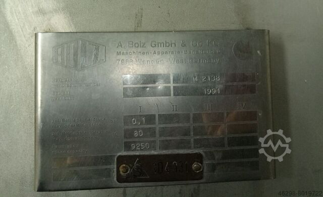 Konusmischer gebraucht Bolz GmbH MF 400