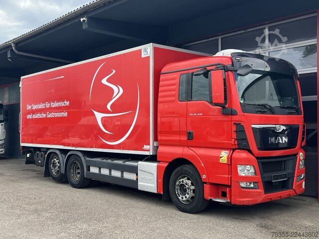 Refrigerated truck MAN TGX 26.440 Klima Lenkachse 7,35m MitsubishiTU100