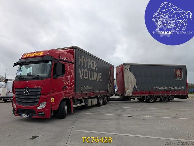 Terpal gelongsor Mercedes-Benz Actros 2548
