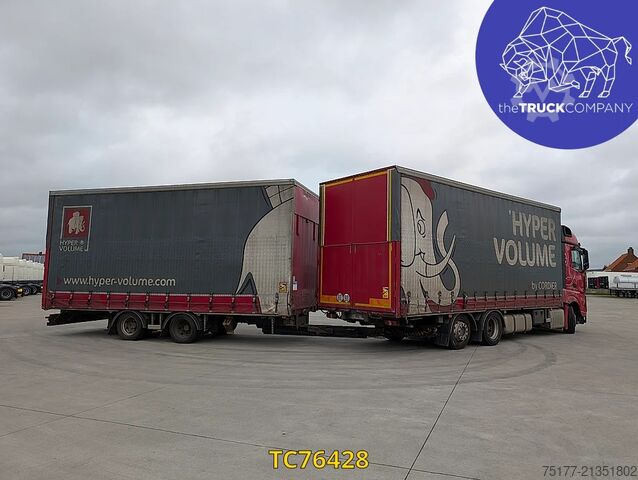 Terpal gelongsor Mercedes-Benz Actros 2548