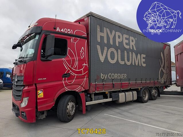 Terpal gelongsor Mercedes-Benz Actros 2548