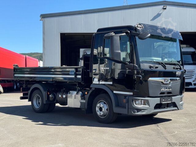 Kolmisuuntainen kippiauto MAN TGL 8.250 / 2 x AHK / STANDHEIZUNG / 6 ZYLINDER