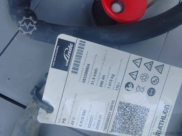 Електричний – 4 колеса Linde E20PL-02 2021y/ 4.1m/ 2750mh