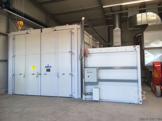 Strålehal, drevet strålevognBlæsehallen, drevet blæsevognBlæsekammer, motordrevet blæsevogn Oliver Fritz GmbH & Co. KG Strahlwagen mit Antrieb