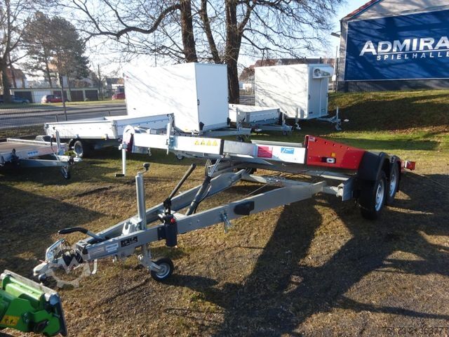 Low loader trailer STEMA Autotransporter FTAK 27-40-21.2 100KMH