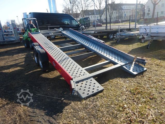 Low loader trailer STEMA Autotransporter FTAK 27-40-21.2 100KMH