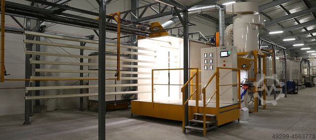 Volledige poedercoating lijn ROMER KP 2020 Leasing / Mietkauf