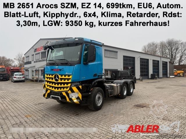 Стандардна влечна единица MERCEDES-BENZ 2651 AROCS SZM 6x4 Klima Retarder Kipphydr.